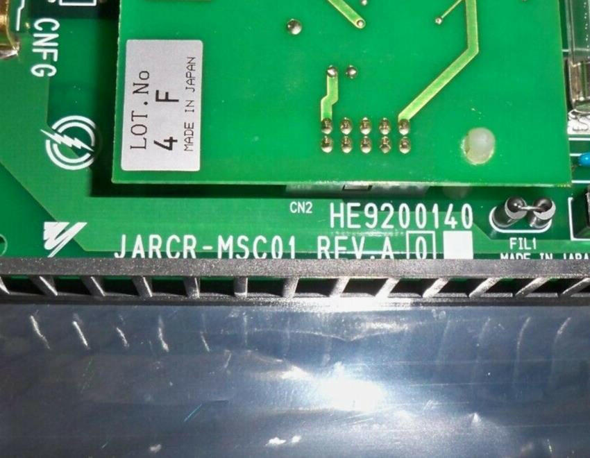 Yaskawa Electric JARCR-MSC01 REV A Servo Control Board JARCRMSC01