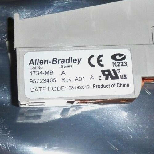 1734-OB8E C Allen Bradley Module Series C W/ 1734-MB&RTB 1734OB8E