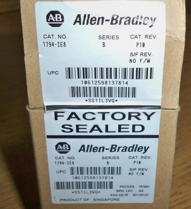1794-IE8 Allen Bradley Series B Input Module 1794IE8