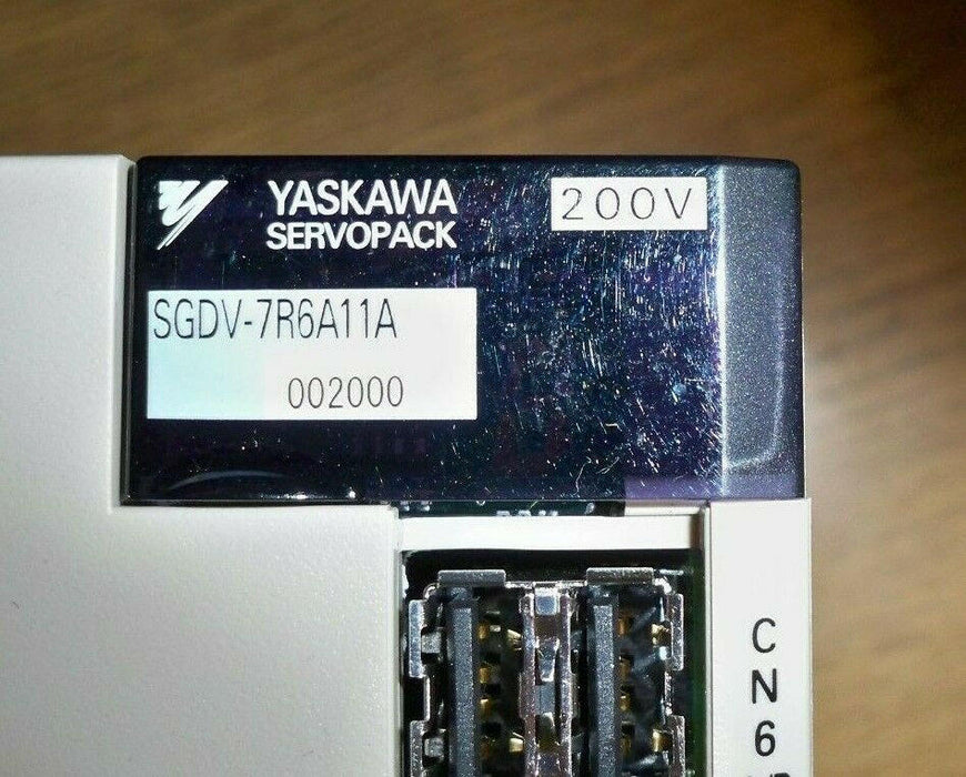 YASKAWA ELECTRIC SGDV-7R6A11A 002000 SERVOPACK SGDV7R6A11A002000